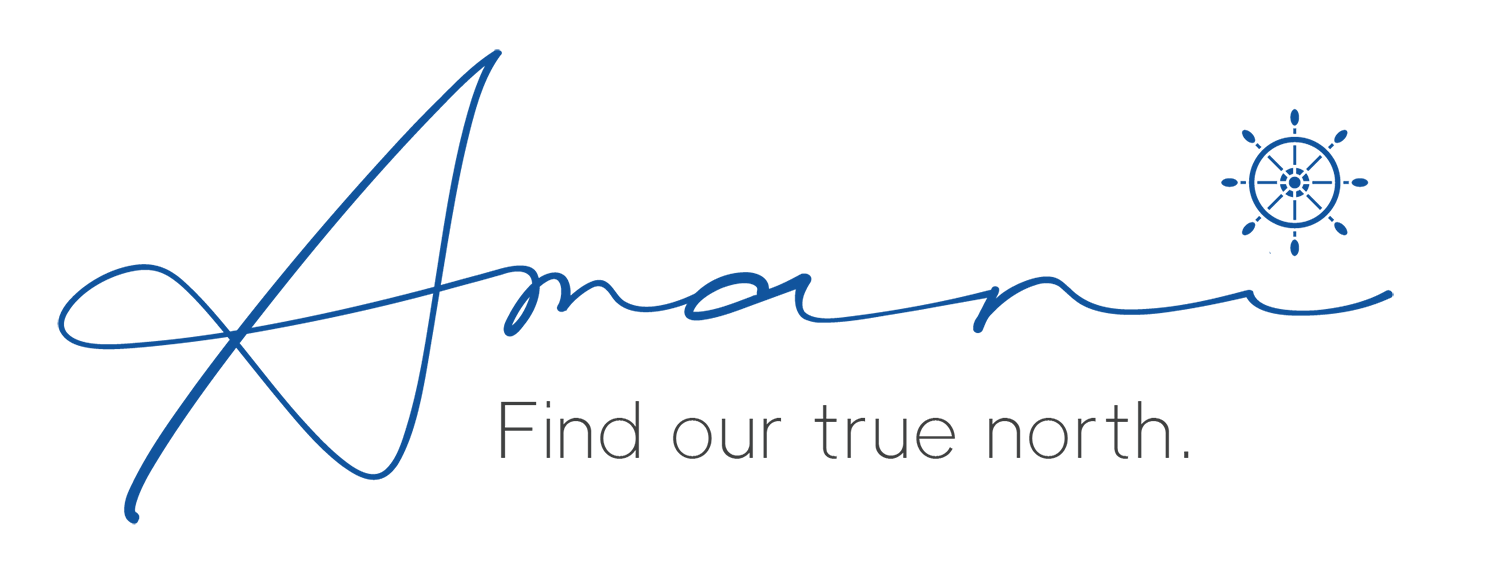 Amani Logo Find your true north 1 Amani logo website 01